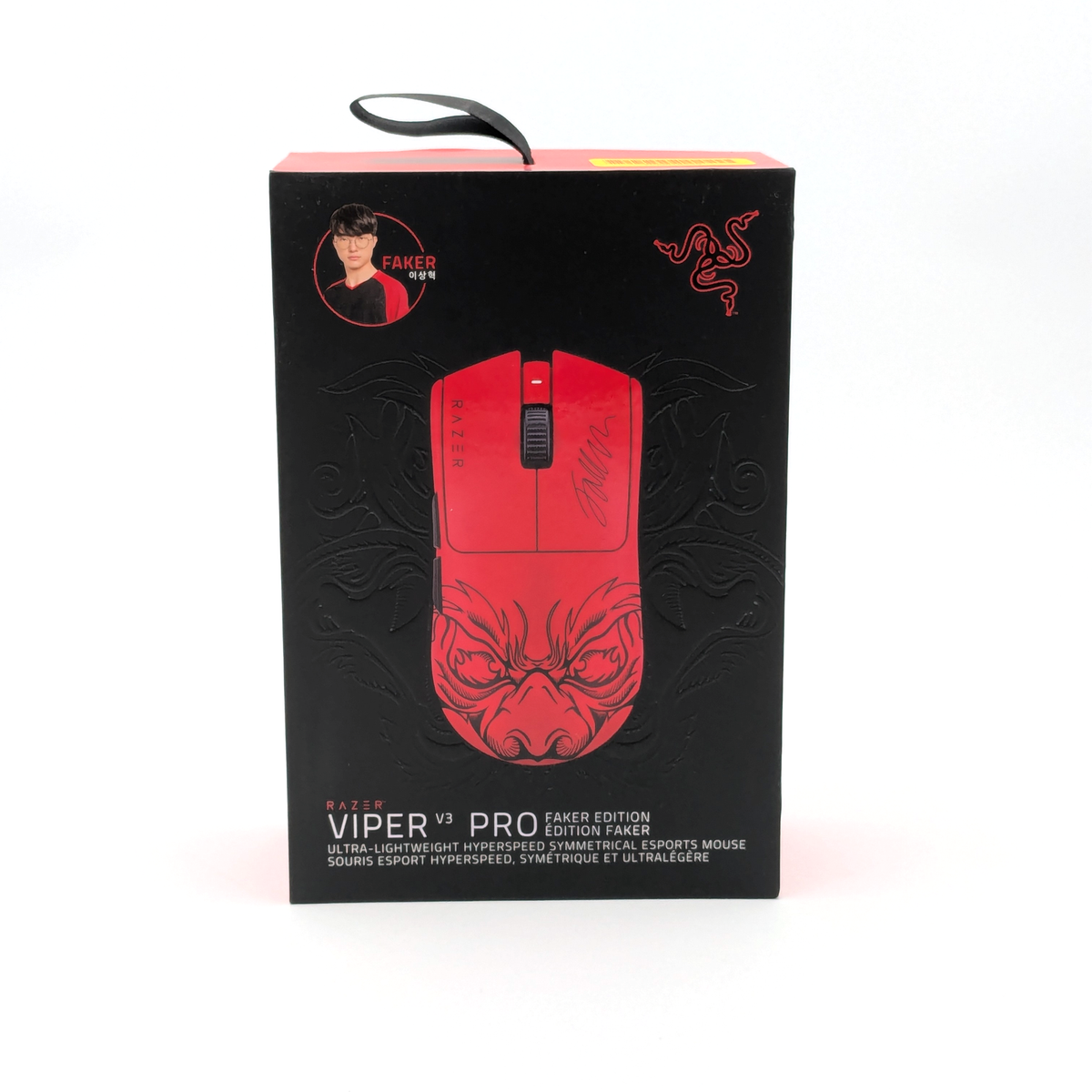 Razer Viper V3 Pro Faker Edition Gaming Mouse RZ01-0512 Red