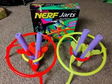 1994 KENNER NERF JARTS OUTDOOR LAWN DARTS TARGET GAME (COMPLETE) 