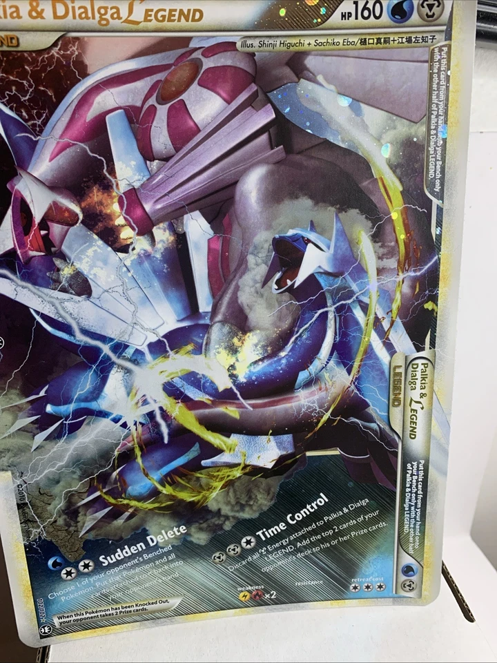 Pokemon Palkia & Dialga Legend  Jumbo Card 101/102 102/102 Holographic 2010 RARE - Image 3 of 4