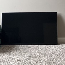Insignia Flat Screen Television Black Stylish Modern Design Sleek Display