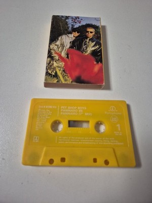 Pet Shop Boys Paninaro '95 MC Cassingle Parlophone UK 1995 RAR TESTED