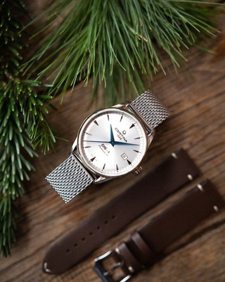 Certina DS-1 Powermatic 80 Silver Dial Automatic C029.807.11.031.02 Swiss Made