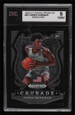 2020-21 Panini Prizm Draft Picks Crusade James Wiseman #82 KSA 8 0c3