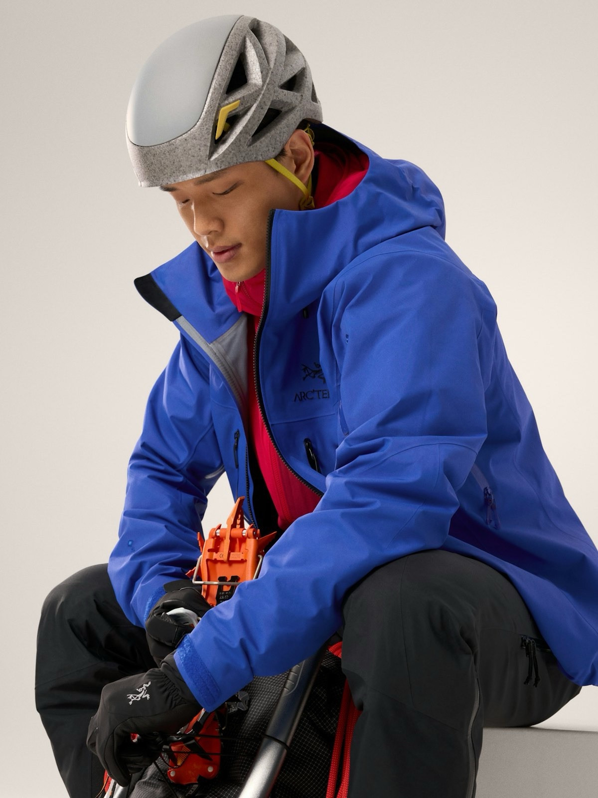 ARC'TERYX Arc’teryx Alpha SV Giacca Vitality Blu Uomo S Small Gore Tex Pro RECCO