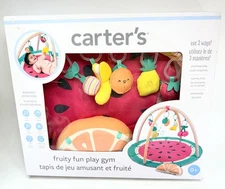 Carter's Fruit Fun Play Gym 0+ 34"Lx34"Wx20"H Baby Infant Activity Mat