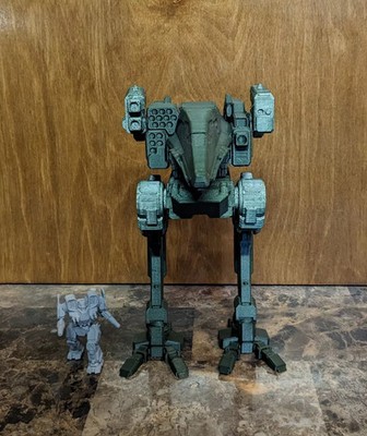 Mech Figurine -Raven; 7'' Size, Articulated