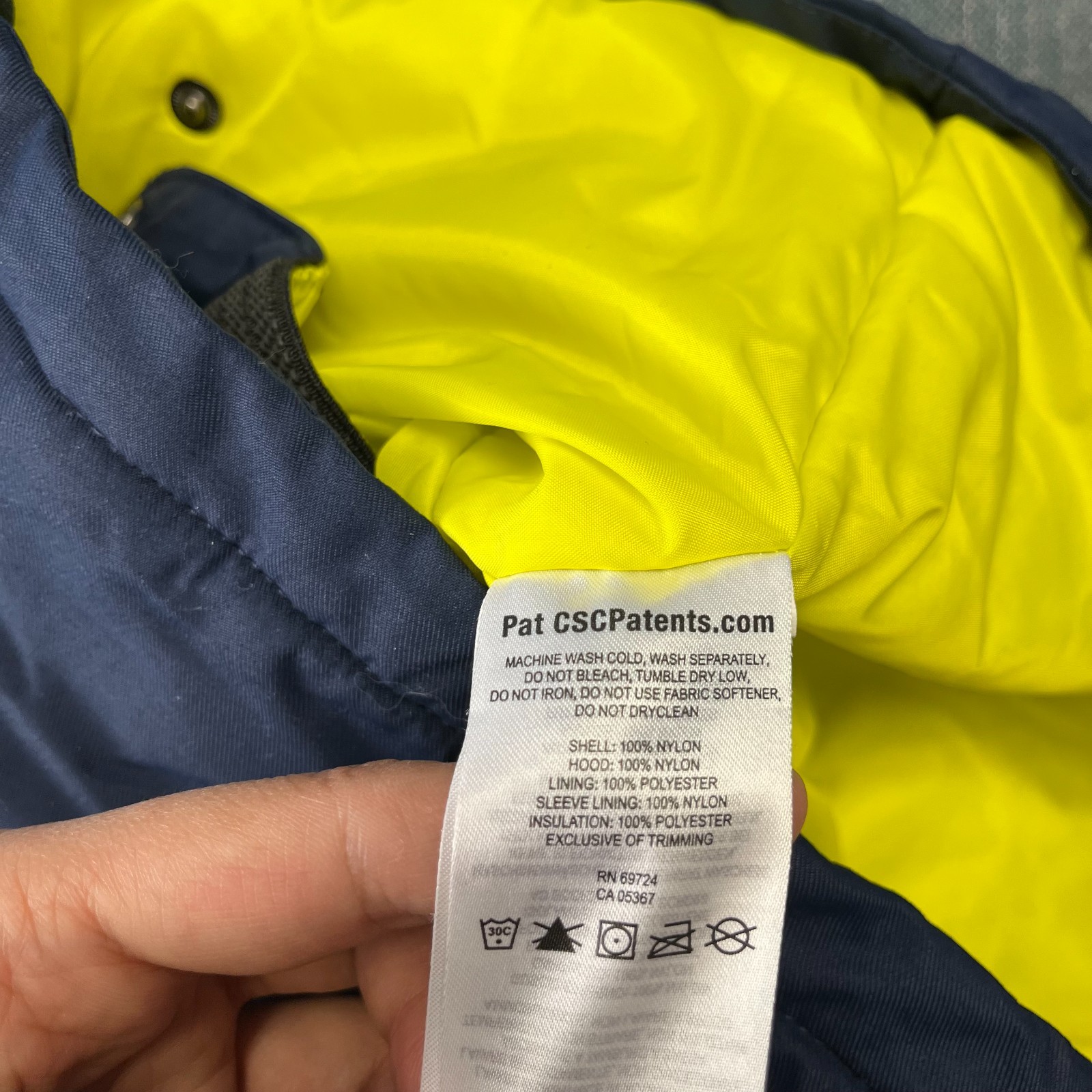 Columbia Omni-Tech Boys Jacket Size L (1416) Blue Waterproof Breathable Hooded thumbnail 7