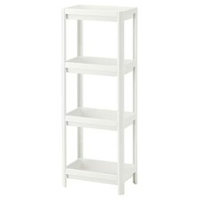 4 Tier Bathroom Shelf,Bathroom Rack, Shelves Organizer, for White-4 Tier