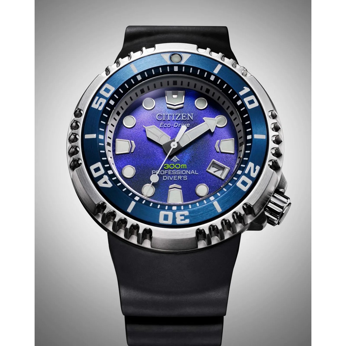 Citizen Men's Dive Eco-Drive Black Watch 46MM BN1025-08L | eBay