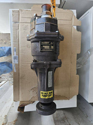 NES Nash Liquid Ring vacuum pump AT34  AT-34 3HP rebuilt