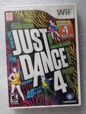 Just Dance 4 (Nintendo Wii, 2012) no manual