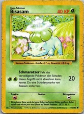Pokémon Bisasam 44/102 Base Set 1995 Deutsch