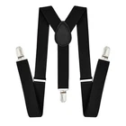 Adjustable Men Suspenders with Strong Clips Heavy Duty Braces Y-Back for Work US