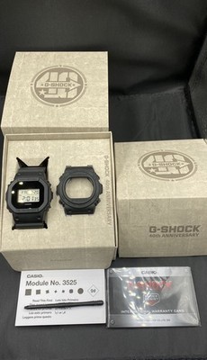 CASIO G-SHOCK DWE-5657RE-1 40th Anniversary REMASTER BLACK Men Watch LIMITED