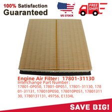 Premium Engine Air Filter 17801-0P051 for Toyota Avalon Camry Sienna Highlander