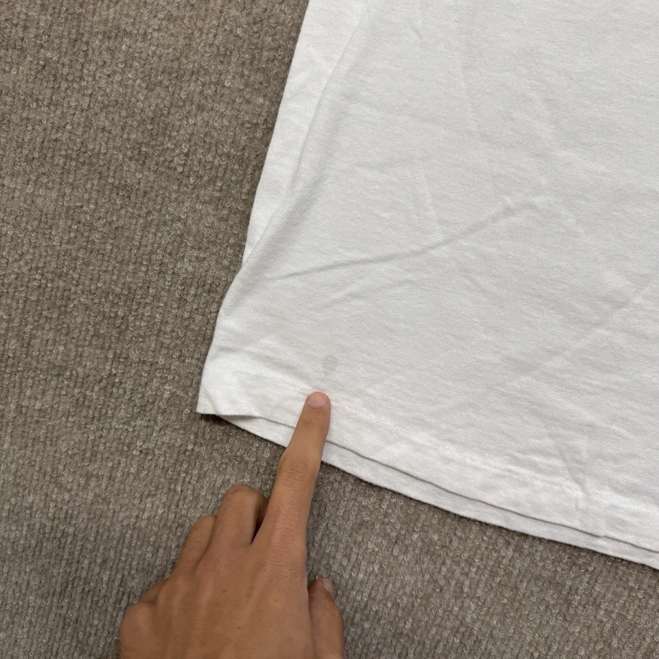 Camiseta De Colección George Bush Para Hombre L Años 90 Leer Mis Labios Política Humor Dedo Medio Foto 4 de 4