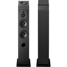Sony SS-CS3M2 3-way 4-driver Hi-res Floorstanding Speaker, Black 2025