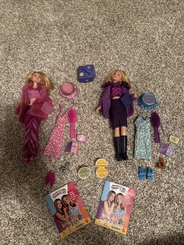 Mary Kate and Ashley Sweet 16 Birthday Dolls- Mattel Toy Collectible 2001-RARE