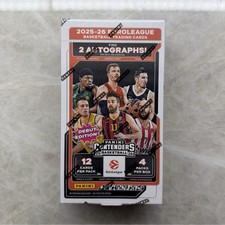 Panini 2025-26 Contenders EuroLeague Basketball Trading Card Box Debut Edition