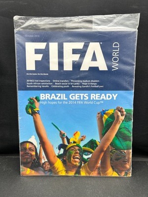 Rivista FIFA World Ottobre 2010 Speciale Mondiale Brasile 2014 Calcio