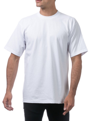 Mens Heavyweight T Shirts Plain Short Sleeve Tee Cotton BIG TALL Small to 10XL