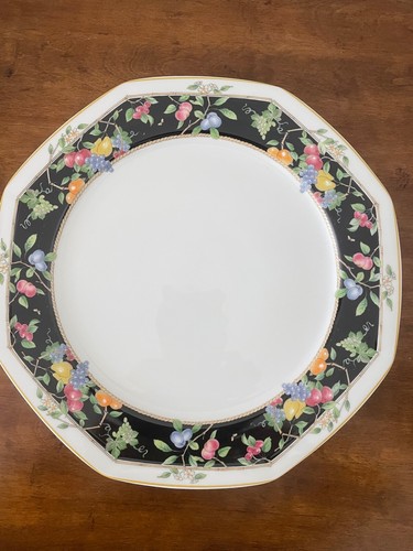 Plato de corte fino de 12 pulgadas vintage Christopher Stuart Y0012 Orchard Park - Imagen 2 de 7