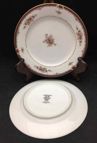 Noritake Bordeaux Bread Plates (set of 4) - contemporary Fine China - Picture 3 of 4