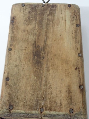 Antikes schön geschnitztes Buttermodel um 1860 - Bild 6 von 8
