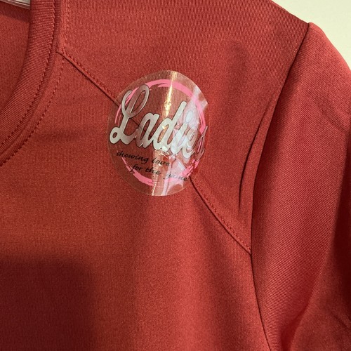 Camisa IU Indiana University Hoosiers Rojo Carmesí Logo WMNS Talla M Mangas Cortas - Imagen 5 de 13