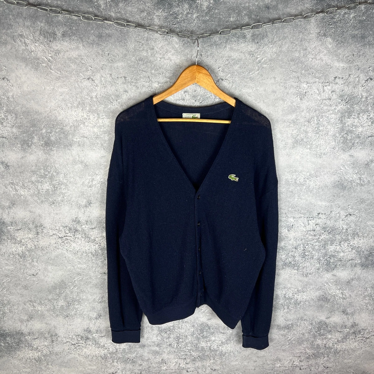 Lacoste Cardigan Blue Sweaters for Men for sale | eBay