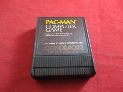 Pac-Man Computer Game Atari CXL4022 game WORKS! 1982 Video Game