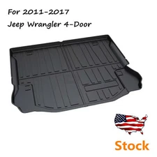 TPO Trunk Cargo Floor Tray Boot Liner Mat Fit for 2011-2017 Wrangler 4-Door New
