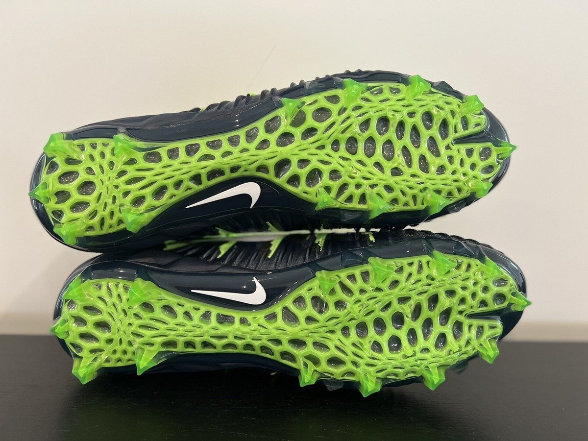 Size 12 Nike Alpha Menace Elite Football Cleats Lime Green Blue AJ6547-301 NEW 93c5697504ebfa57_original.jpeg main image 3