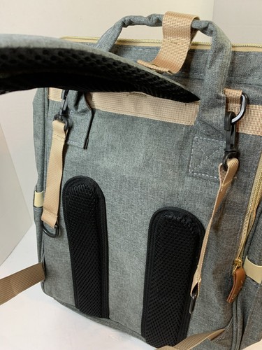 Diaper bag backpack Large Baby Tote Travel Pack Water Resistant Purse Multi Use - Picture 11 of 12