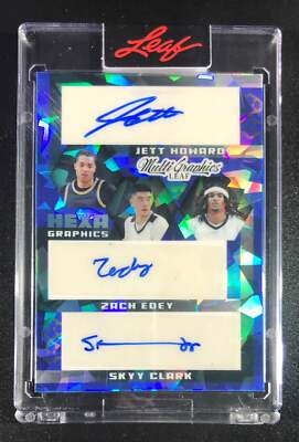 2022-23 Leaf Multigraphics Howard Edey Clark Murray Kohler Hood-Schifino 20/45