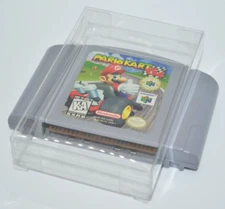 25 Plastic Protective Protectors Cases Sleeve Display For Nintendo N64 Cartridge