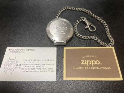Special limited edition ZIPPO chronograph pocket watch (The clock