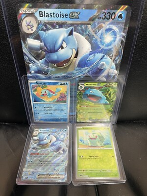pokemon 151 blooming waters premium collection 5 Promo Cards | eBay