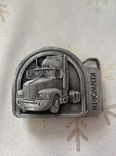 Kenworth Semi Truck Cab Belt Buckle - Tonkin, Inc, 1985