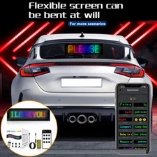 Car LED APP Programmable Showcase Message Sign Scrolling Display Lighting Boards
