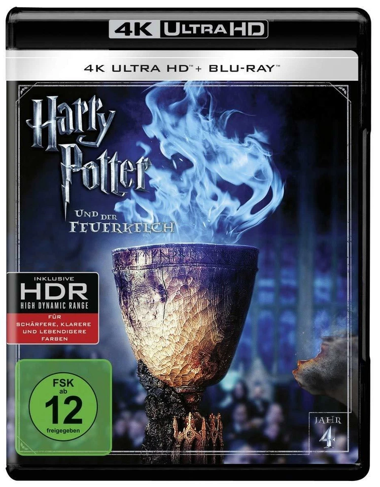 HARRY POTTER UND DER FEUERKELCH (4K Ultra HD + Blu-ray Disc) NEU+OVP - Bild 1 von 1