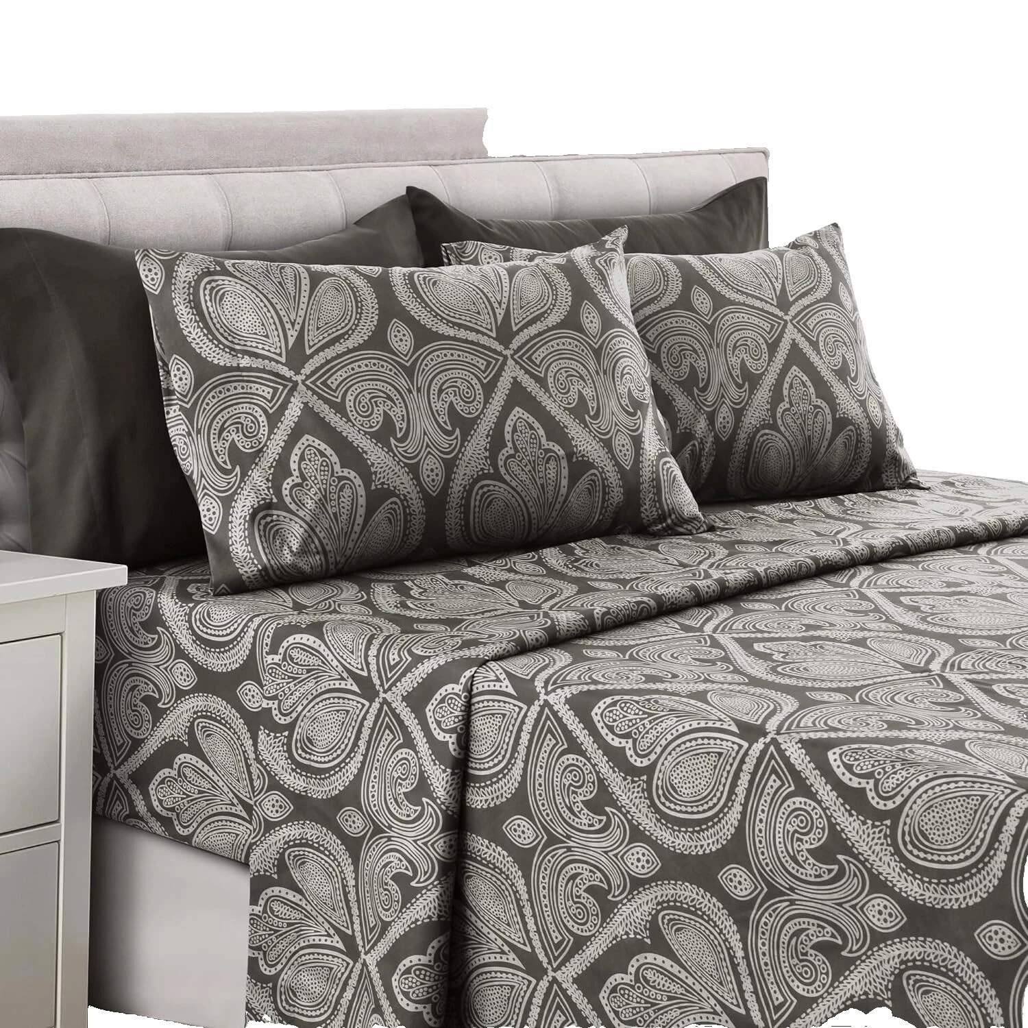 King Paisley Bed Sheets