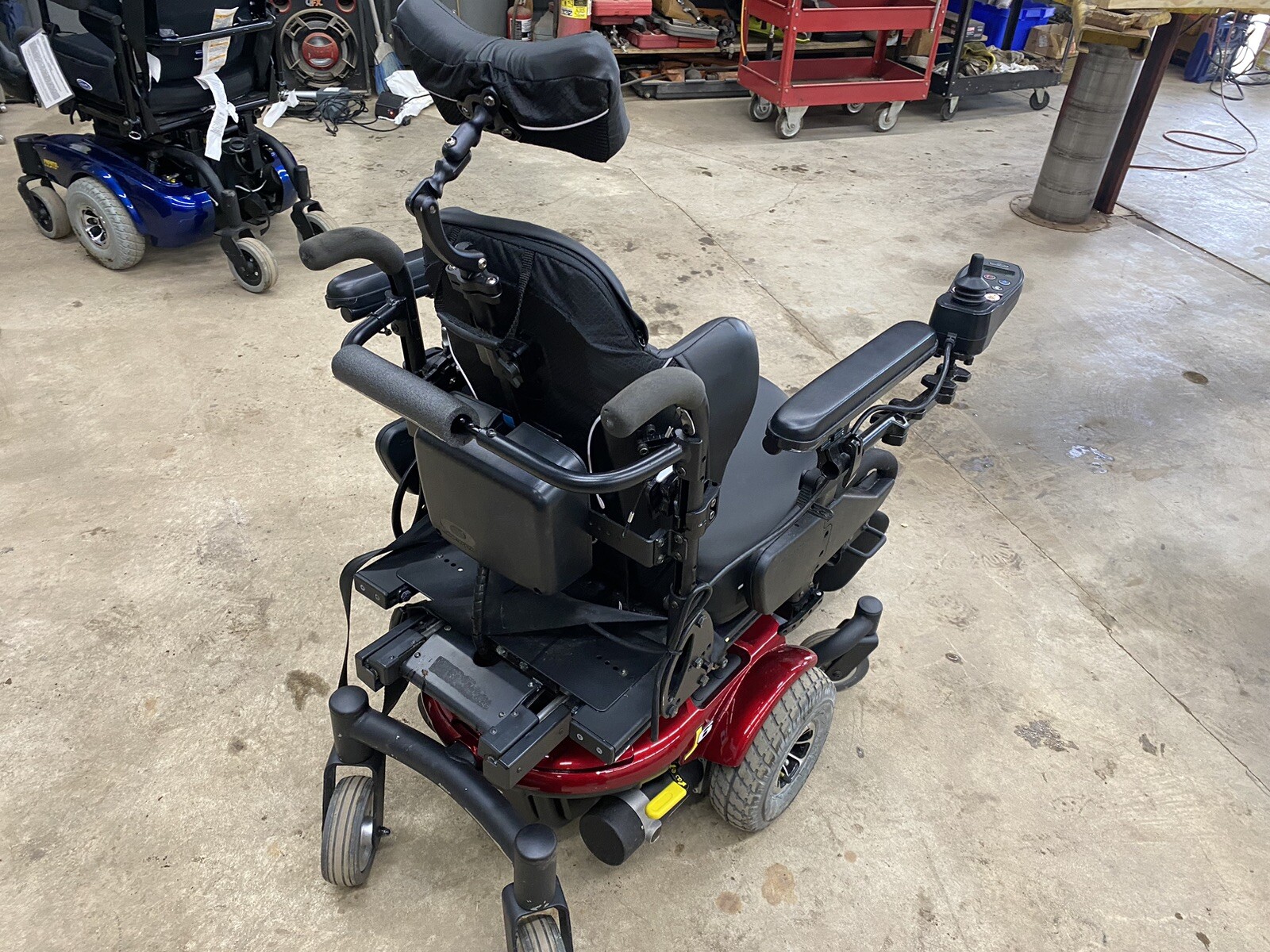 Quantum J6 Pride Mobility Motorized Wheelchair eBay