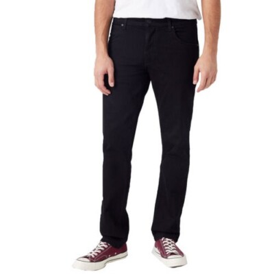 Wrangler Greensboro Mens Premium Classic Cotton Low Rise High Stretch Jeans