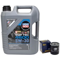 MotoröL Set 5W-30 5 Liter + ÖLfilter SM 5016 FüR Dodge Caliber Avenger