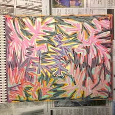 Drawing 11X14" Oil Pastel on Paper