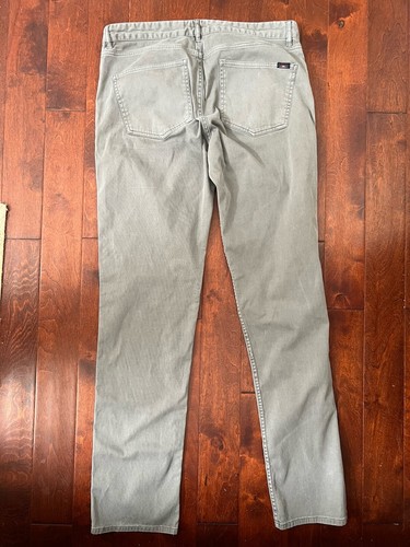 Faherty Men's Size 34 Gray Casual Preppy Stretch Denim Jeans Classiccore 34x33 - Picture 2 of 6