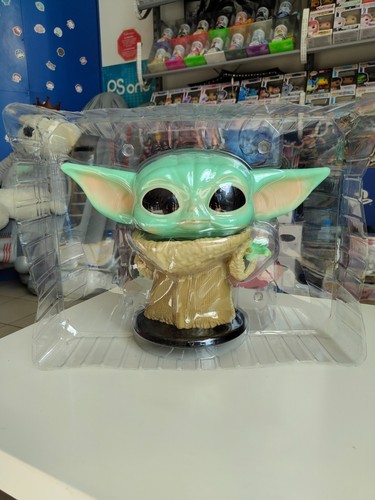 THE MANDALORIAN FUNKO 369 BABY YODA SUPER SIZE GRANDE 25 CM FIGUR THE CHILD BOX - Bild 3 von 3