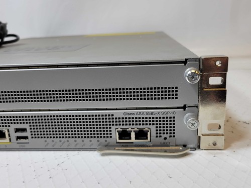Cisco ASA5585-X V05 8 puertos Gigabit Ethernet 2x SFP+ 6GB FireWall SSP-10 2x 1200W - Imagen 3 de 9