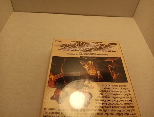 Indiana Jones and the Last Crusade (VHS, 1990) Sealed! Nice Condition! - Picture 4 of 9